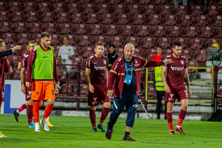 CFR Cluj a pierdut cu Sivasspor. Fanii i-au cerut demisia lui Dan Petrescu