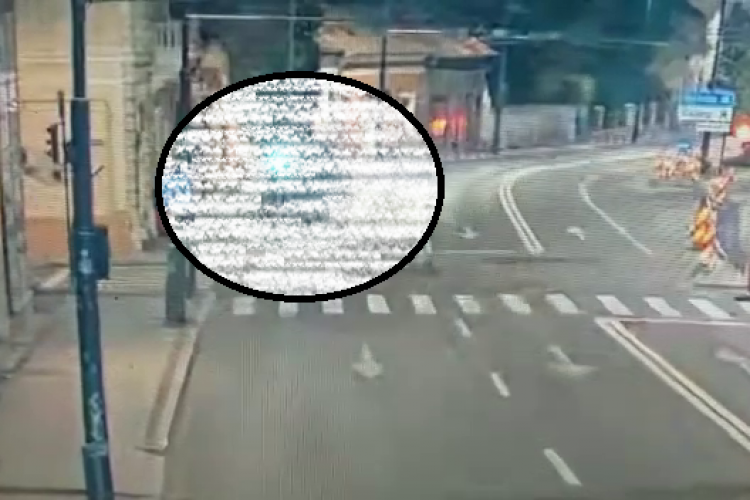VIDEO - Accidentul mortal de la Cluj, surprins de camerele de supraveghere 