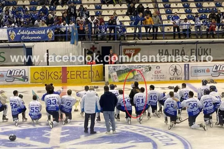 Tanczos Barna, ministru în Guvernul României, a îngenuncheat la intonarea Imnului Secuilor