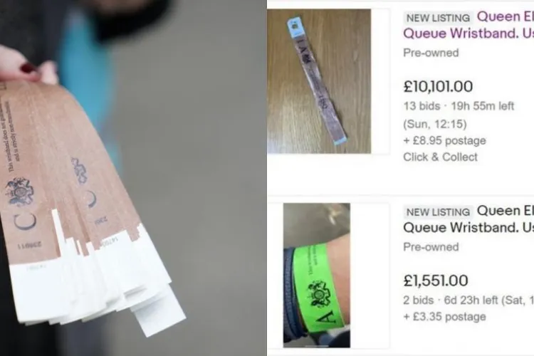 Brăţările necesare pentru a asista la înmormântarea Reginei Elisabeta au fost retrase de la vânzare, după ce preţul unora a ajuns şi la 14.000 de dolari