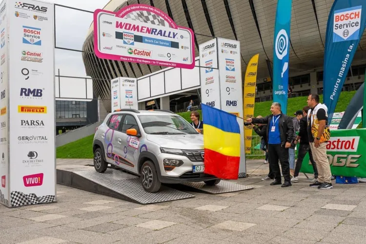 Floreștiul a ieșit campion la WomenRally, clasa mașini electrice - FOTO