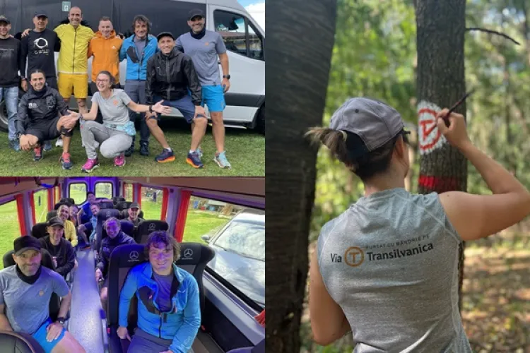 FOTO - Via Transilvanica, cel mai lung traseu de drumeții din România, luat la pas de ultramaratonistul Tibi Ușeriu 