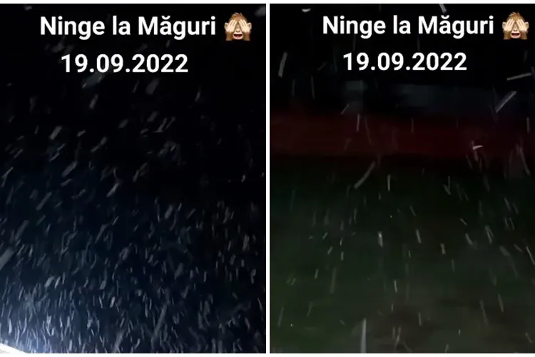 Ninge la Măguri Răcătău! Iarna a pus stăpânire pe zona de munte - VIDEO