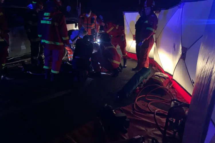 Accident mortal în Brașov, pe DN1, în zona Dâmbu Morii - VIDEO și FOTO