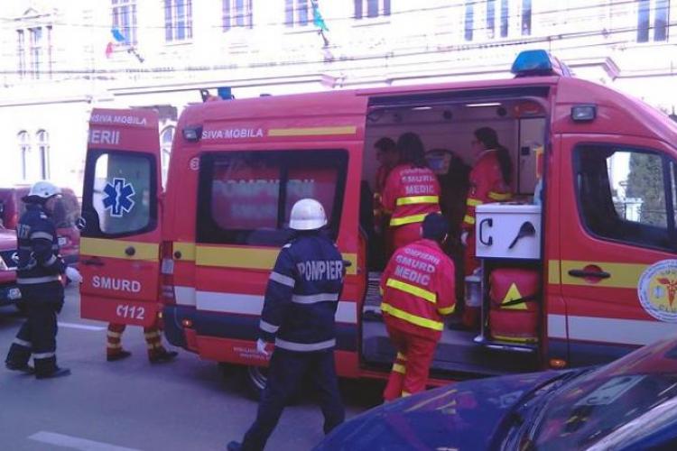 Accident cu patru mașini lângă Teatrul Național Cluj 