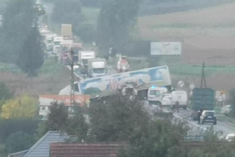 Accident cu doi morți în județul Mureș - FOTO
