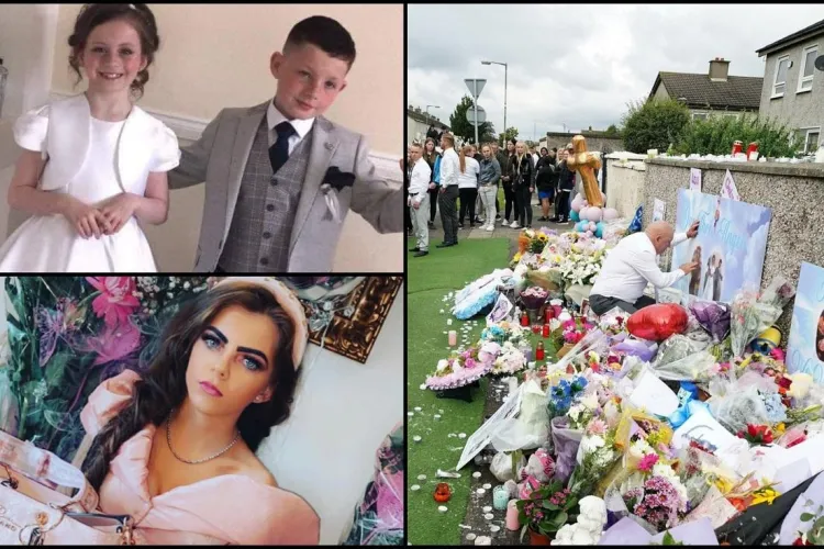 Durere pentru mama a trei copii, ucişi în mod inexplicabil de fratele lor mai mare: „Noapte bună îngeraşii mei frumoși, pentru totdeauna”