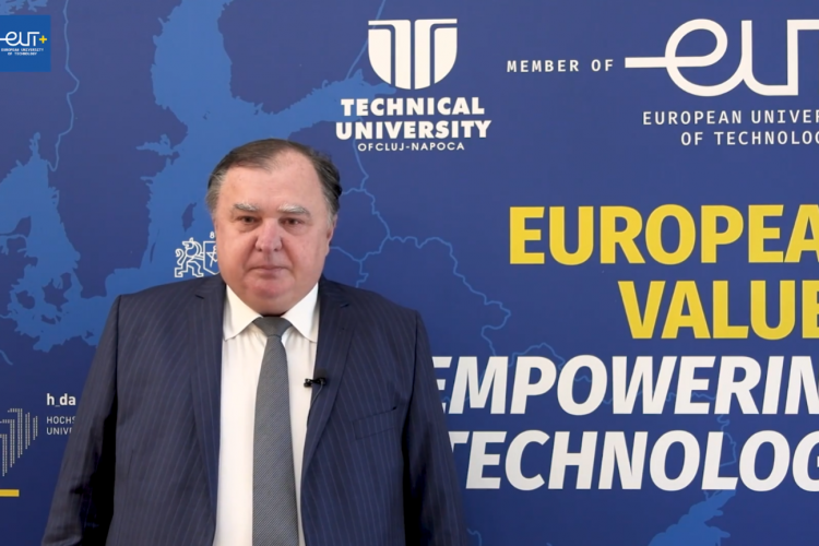 Mesajul rectorului UTCN, prof. dr, Vasile Țopa, la începerea anului universitar - VIDEO