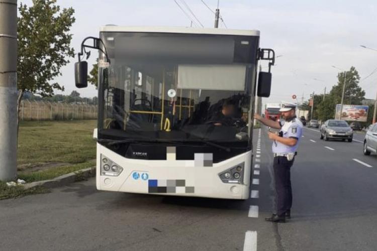 Șofer de autobuz, drogat în timpul serviciului cu trei substanțe diferite