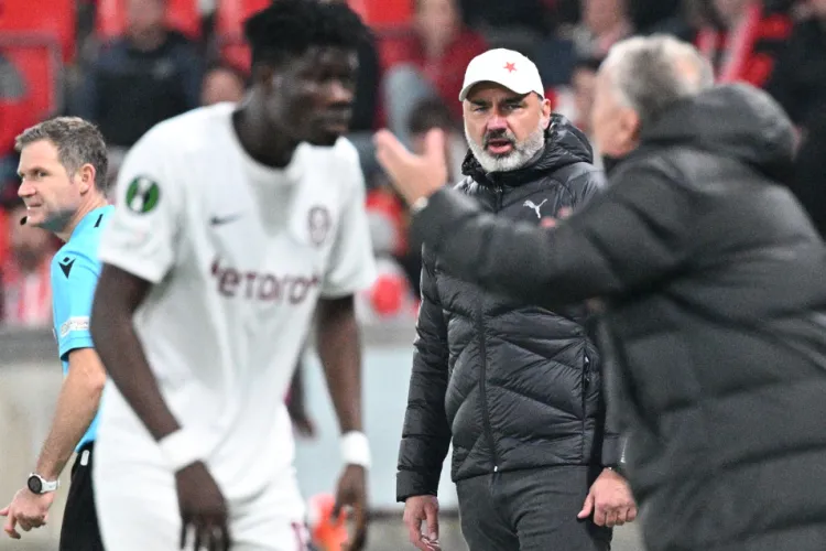 Ce a spus antrenorul Slaviei după victoria CFR Cluj de la Praga. A vorbit și despre „maniera” în care joacă Campioana