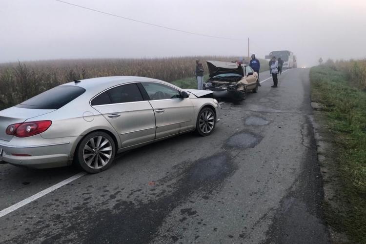 Accident la Mica! Trei persoane rănite, dintr-o mașină condusă de un șofer de 73 de ani - FOTO