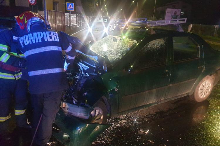 Accident în Florești, la intersecția cu strada Dumitru Tăuțan
