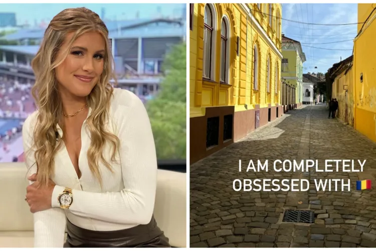  Eugenie Bouchard se declară obsedată de România! Tenismena canadiană s-a lăsat ușor „sedusă” de o plimbare pe străzile Clujului