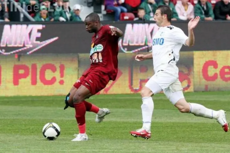 CFR Cluj- Pandurii Targu Jiu: 1-0