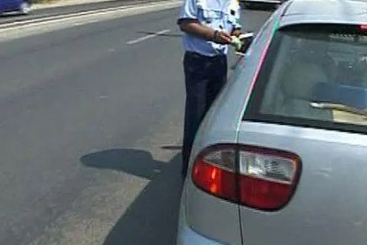 Un sofer a fost depistat in trafic, in Gilau, cu o alcoolemie de peste 2 la mie