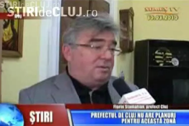 "Eu nu am planuri", "Eu vorbesc ce vreau eu, nu ce vrei dumneata!" - i-a spus prefectul Florin Stamatian la Dej, unei ziariste - VIDEO