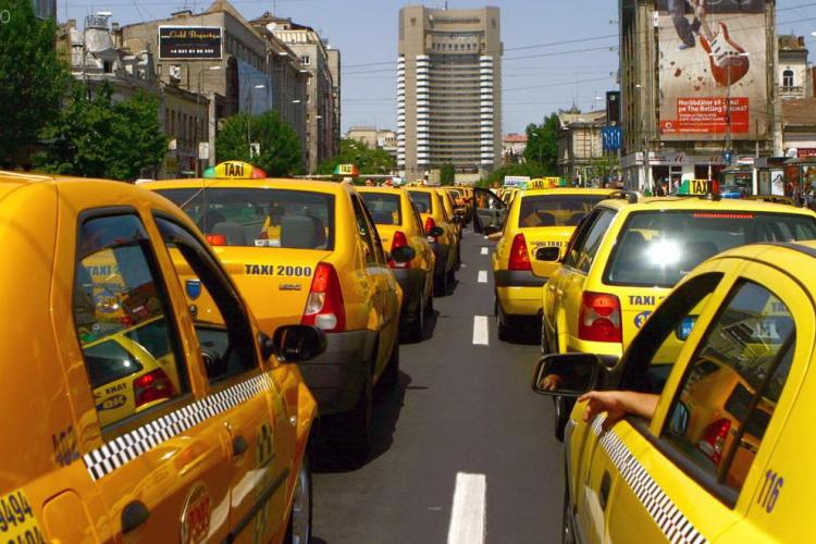 Protestul transportatorilor - mii de autocare si taxiuri vor aglomera centrul Capitalei