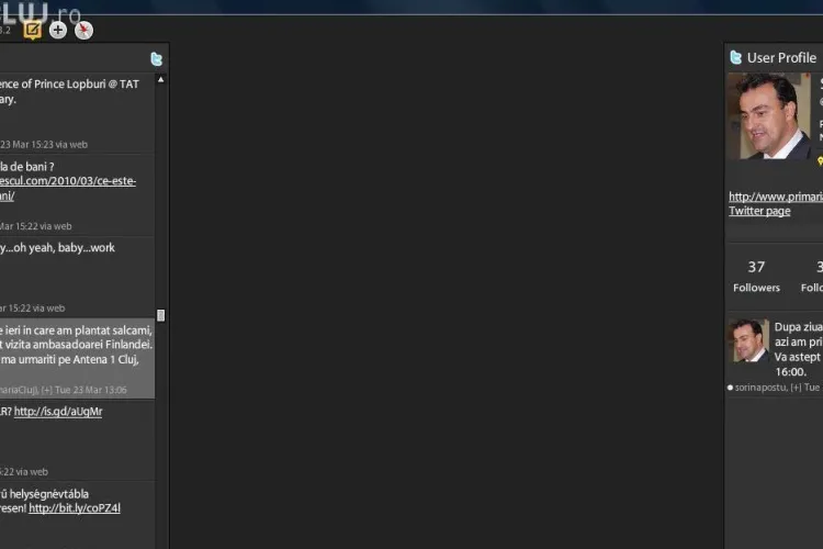 Sorin Apostu a "ciripit" pentru prima data in lumea virtuala