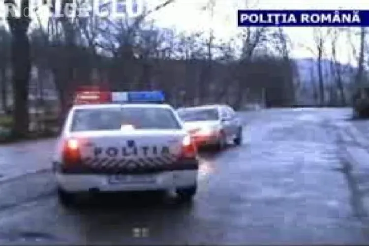 Hoti de motorina din Dej prinsi in flagrant - VIDEO si FOTO