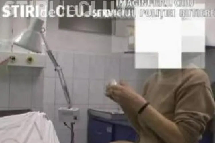 Cea mai beata soferita din Cluj a fost prinsa azi-noapte de politisti pe strada Gheorghe Sincai