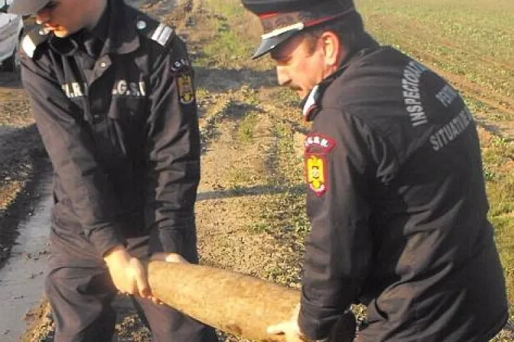 O bomba germana din cel de-al doilea Razboi Mondial a fost gasita la Autostrada Transilvania 