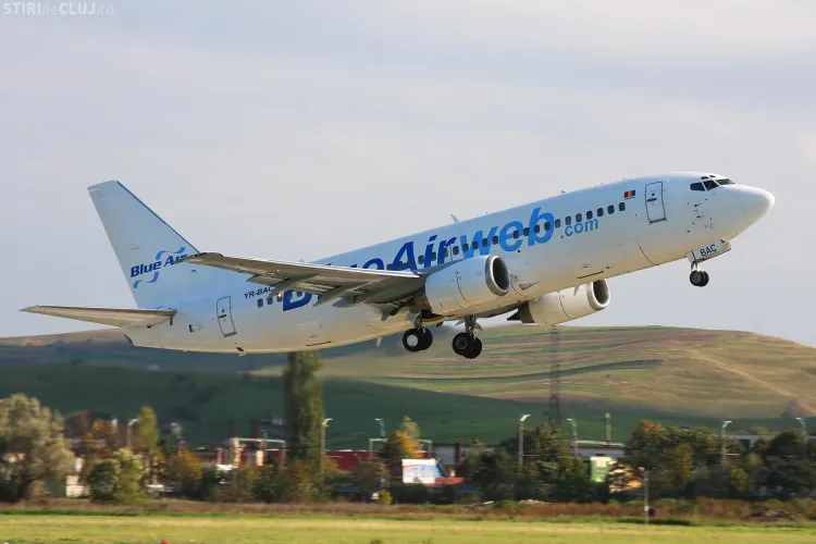 Blue Air paraseste Clujul si se muta la Sibiu