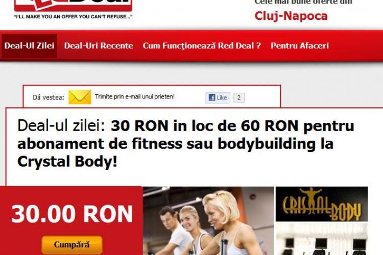 Abonament la fitness si bodybuilding in Cluj cu 30 lei in loc de 60 lei! (P)