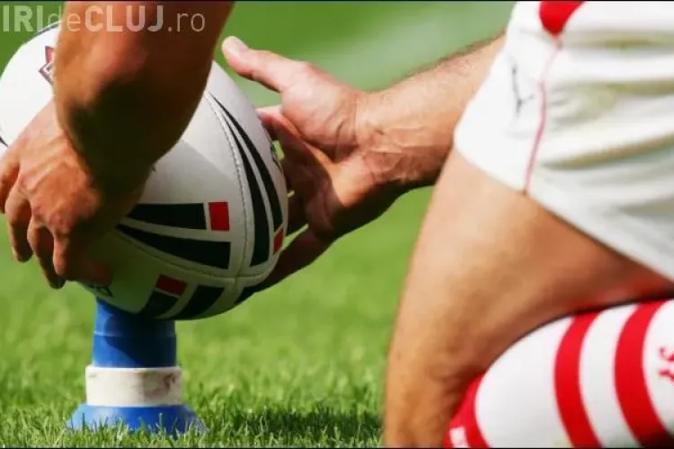 Bataie la meciul de rugby U Cluj - Dinamo, scor 14-20!