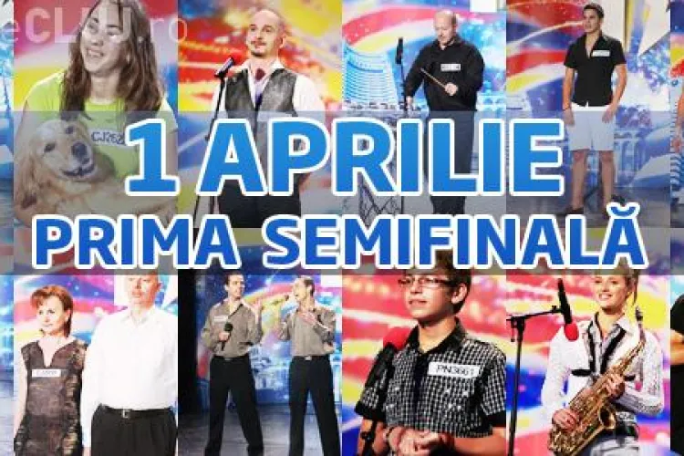 Semifinala 1 - Romanii au talent! Narcis Iustin Ianau revine pe scena in 1 aprilie