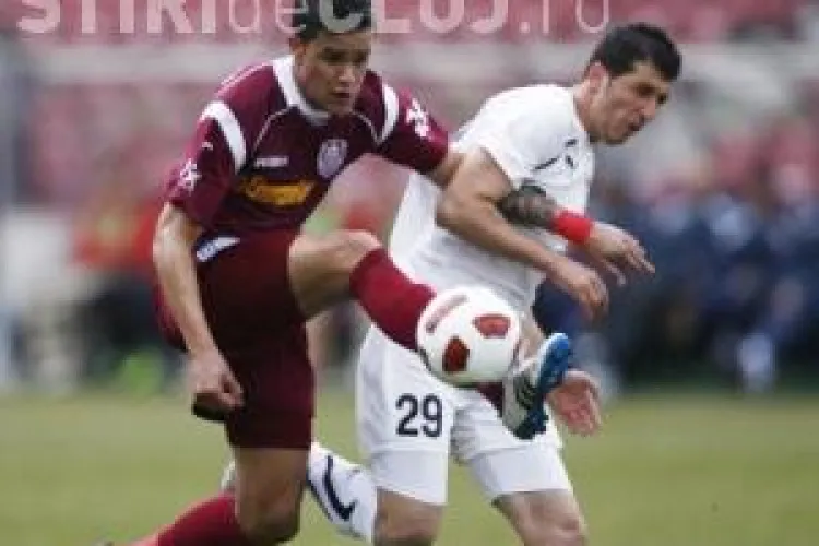 Pandurii - CFR Cluj 2-1! Jucatorii lui Minteuan au primit o lectie de fotbal - VEZI GOLURILE