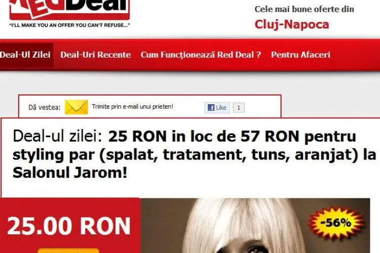 Deal-ul zilei: Coafat complet la 25 de lei, in loc de 57 de lei! (P)