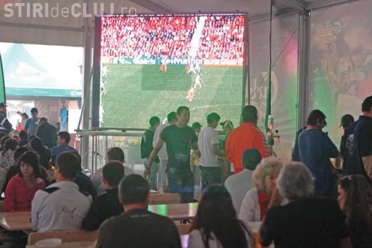 Suporterii Nationalei pot urmari HD la Cluj meciul dintre Bosnia si Romania in Clubul Campionilor de pe stadionul Dr. Constantin Radulescu