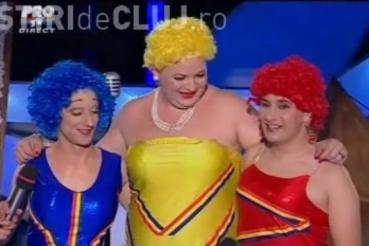 Veveritele Vesele, show total la "Romanii au talent"! "Fetele" l-au invitat pe Mihai Petre sa le "calce, dar mai rar" - VIDEO