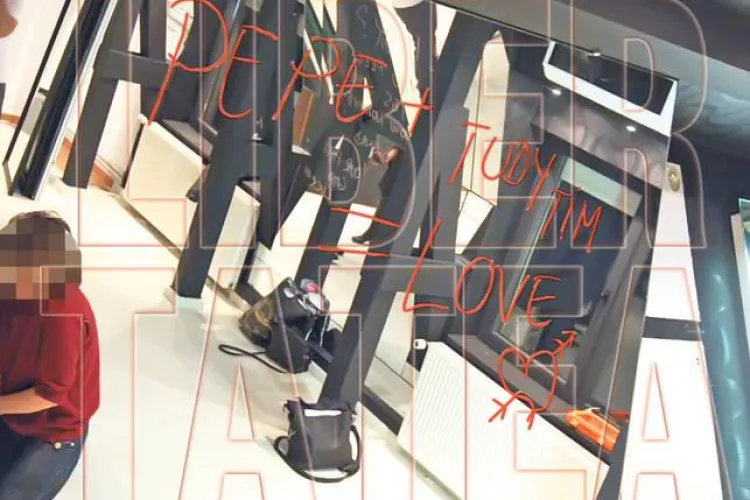 Oana Zavoranu i-a golit casa lui Pepe, dar i-a lasat un mesaj ironic pe oglinda: "Pepe + Tudy = Love" - FOTO