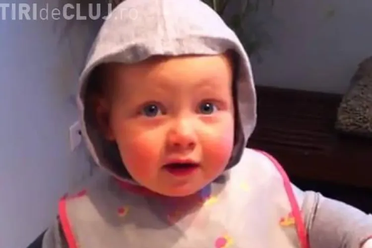 Bebelus de un an si sase luni care injura de mama focului! - VIDEO