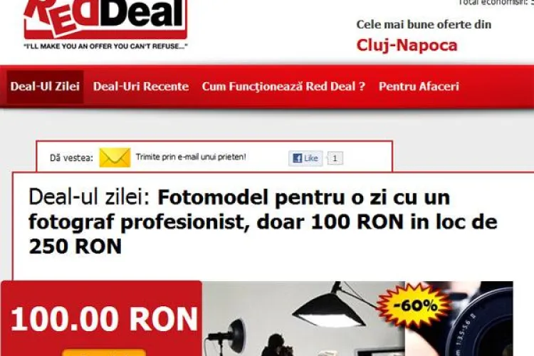 Fii fotomodel pentru o zi! Sedinta foto cu un fotograf profesionist la 100 de lei, in loc de 250 de lei! (P)