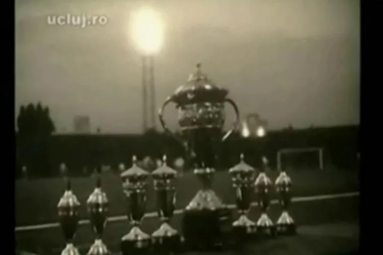 Vezi imagini istorice din finala Cupei Romaniei dintre Stiinta Cluj si Dinamo Pitesti (1965) - VIDEO
