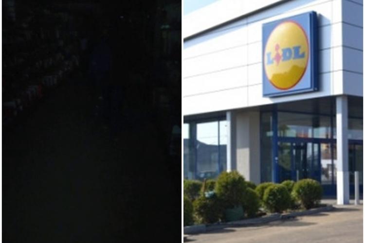 Clujenii sunt ținuți la LIDL în beznă: E a doua oară în această săptămână - VIDEO