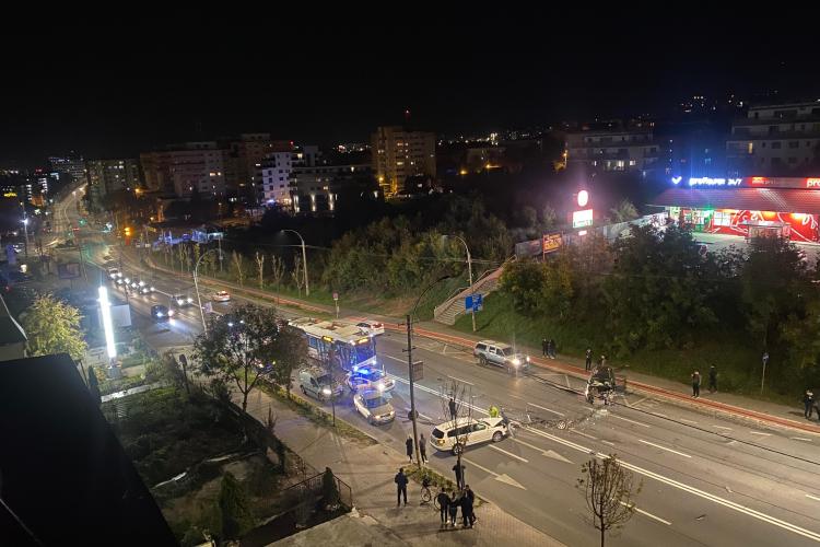 Accident grav pe strada Observatorului! A intrat pe contrasens pentru a evita impactul cu un șofer care a schimbat banda - FOTO