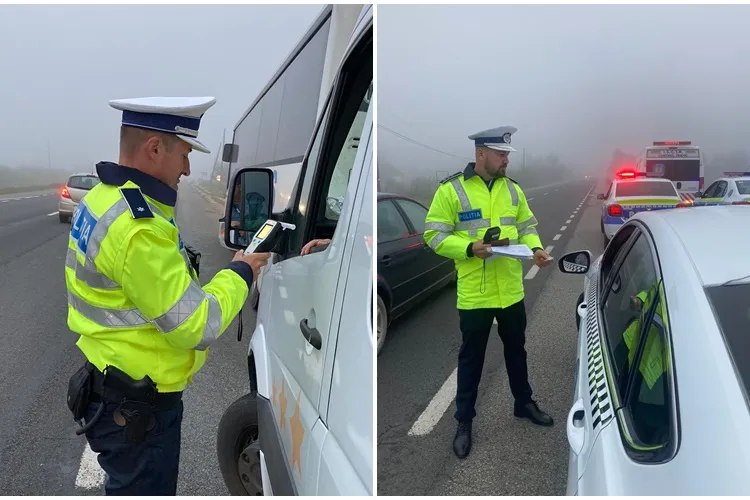 Razie pe drumurile din tot județul Cluj -  FOTO