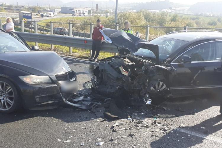 Accident grav pe autostrada A3! Opt persoane consultate de SMURD, patru au fost transportate la spital, printre care și un copil de un anișor