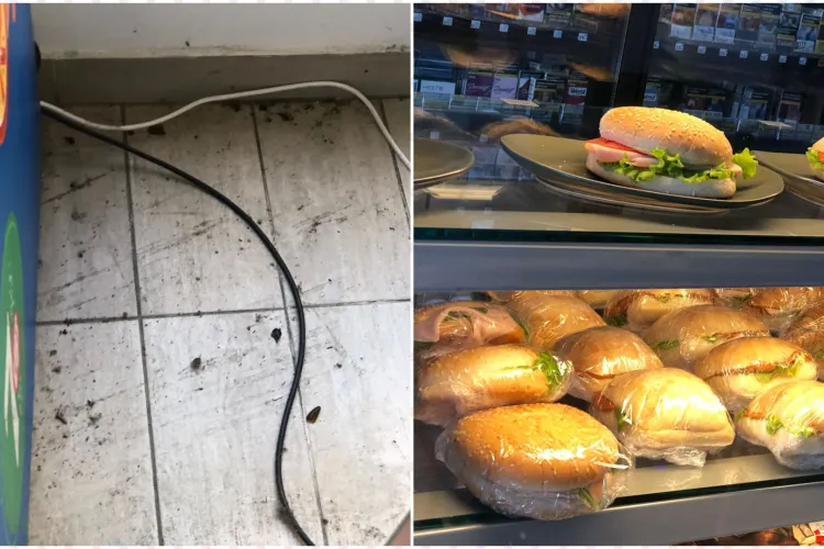 FOTO. Amendă usturătoare pentru o benzinărie din Cluj! Produse expirate și mizerie, descoperite după un control de la Protecția Consumatorului