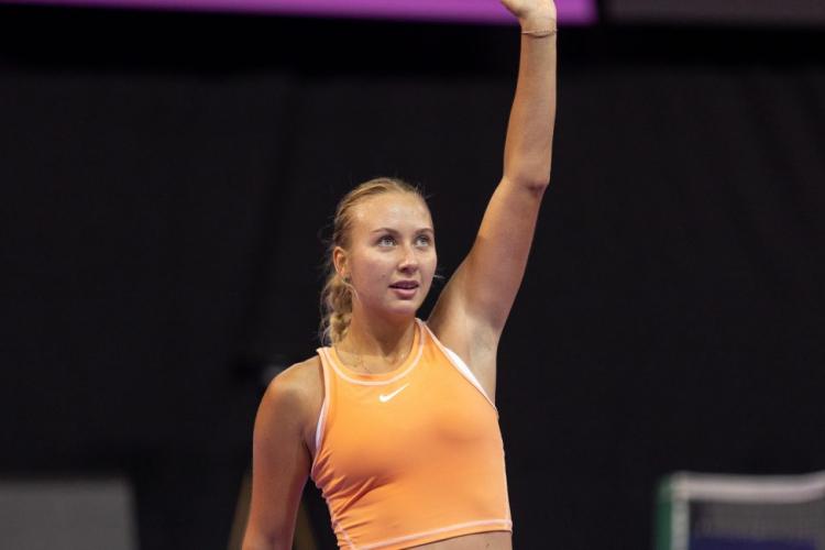 Jucătoarea din Rusia, Anna Blinkova, a câștigat turneul de tenis Transylvania Open - FOTO