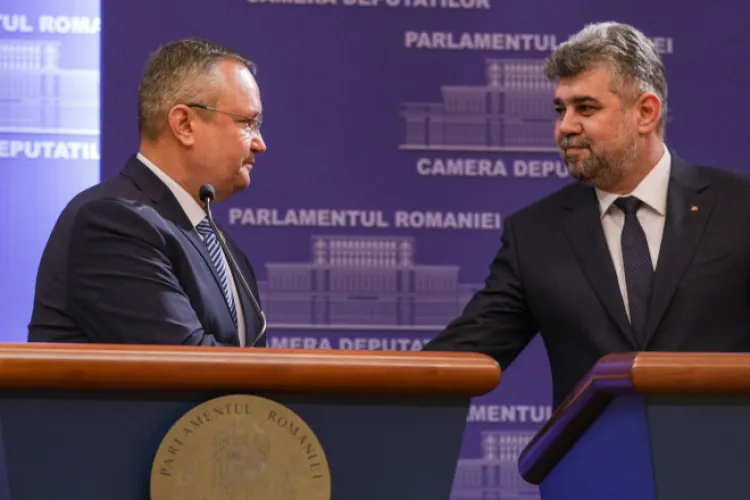 Ciolacu îi cere premierului să preia interimatul la MApN, după demisia lui Vasile Dîncu: „Am avut deja o discuție cu premierul”