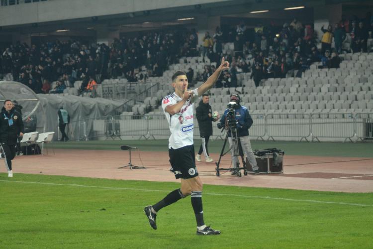 U Cluj a ținut piept campioanei în Cupa României. Scorul a fost 1-1. Dan Petrescu: ”Am fost praf!” - FOTO