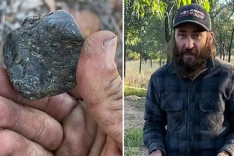 Un bărbat s-a îmbogățit instant după ce a găsit în apropierea casei un safir extrem de rar: „Nici nu mai pot vorbi. Este atât de mare!”