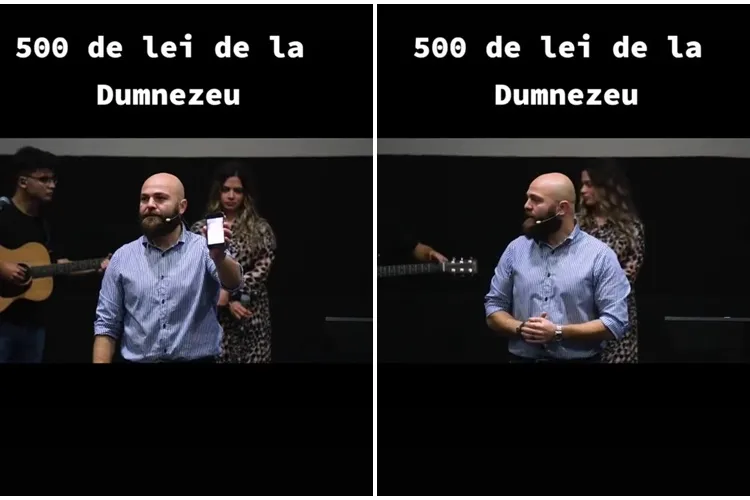 Un predicator clujean susține că a primit 500 de lei ”pe BT Pay de la Dumnezeu” - VIDEO