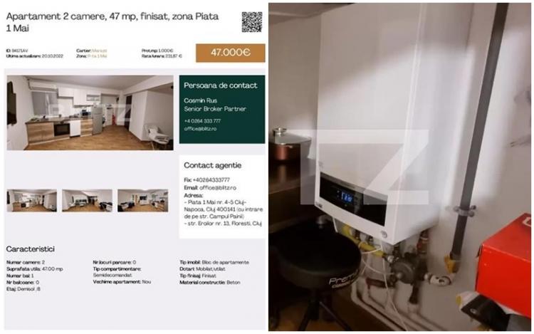 Charlotte Bronte Someday the snow's Cluj: Apartamentul "buncar", cu centrala termica pe gaz si fara niciun geam  la nivelul -2, SCAPA de amenda!!! | Cluj-Napoca | Ziare.com