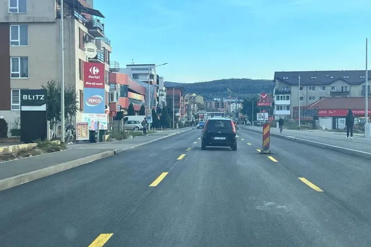 Strada Eroilor din Florești e aproape finalizată! E posibilă o inaugurare în 1 Decembrie? - FOTO