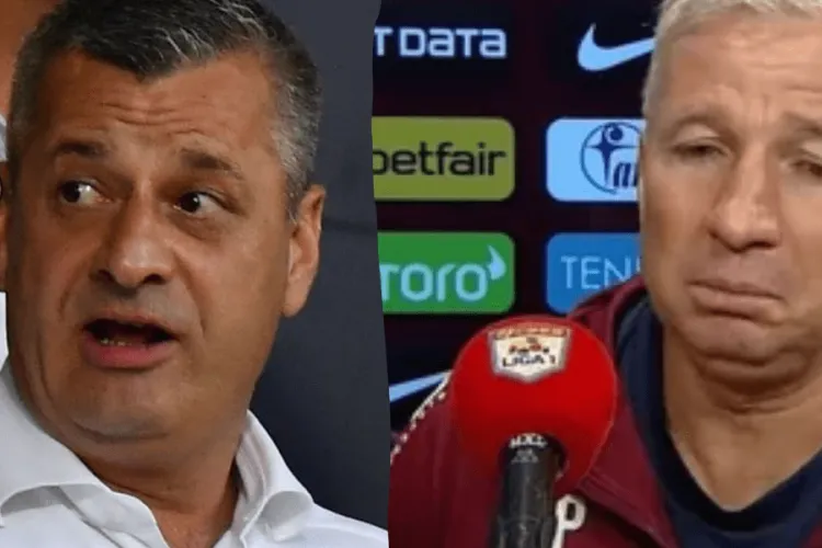 Patronul CFR Cluj, despre arbitrajul cu Rapid - CFR Cluj: ”E un sistem de furt calificat”
